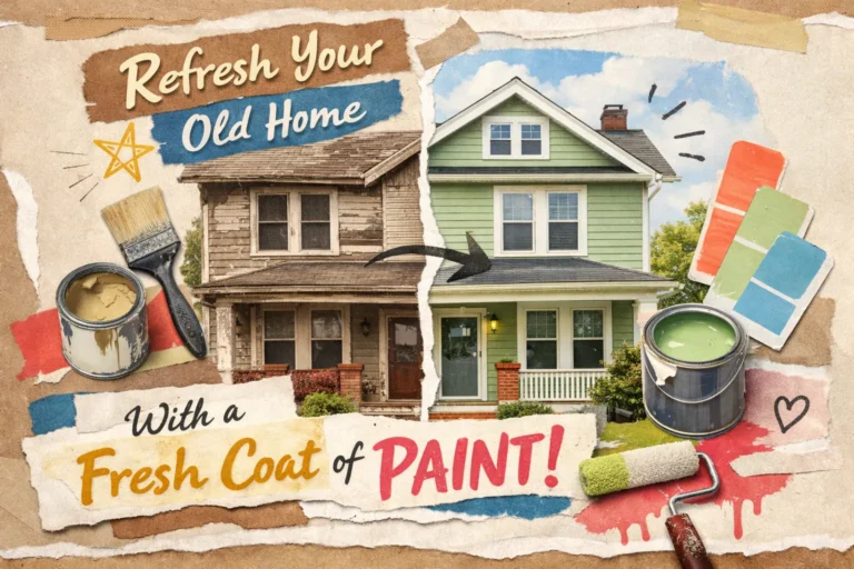 updating older homes in cleveland heights with paint Wallpaper Removal Cleveland Heights