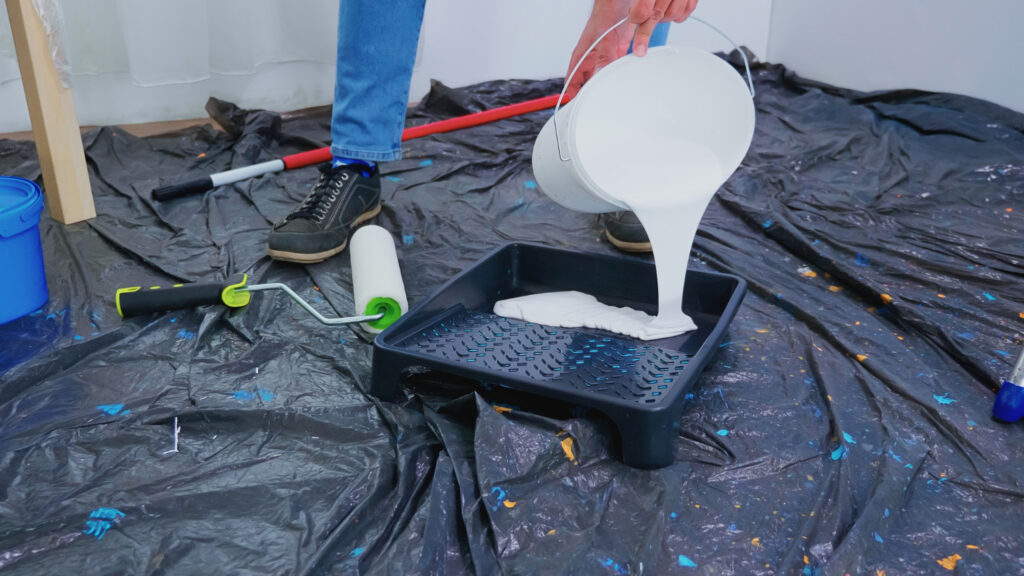 Vinyl Flooring and Interior Painting Services with professional painters in Broadview Heights Ohio2 painters in Broadview Heights Ohio