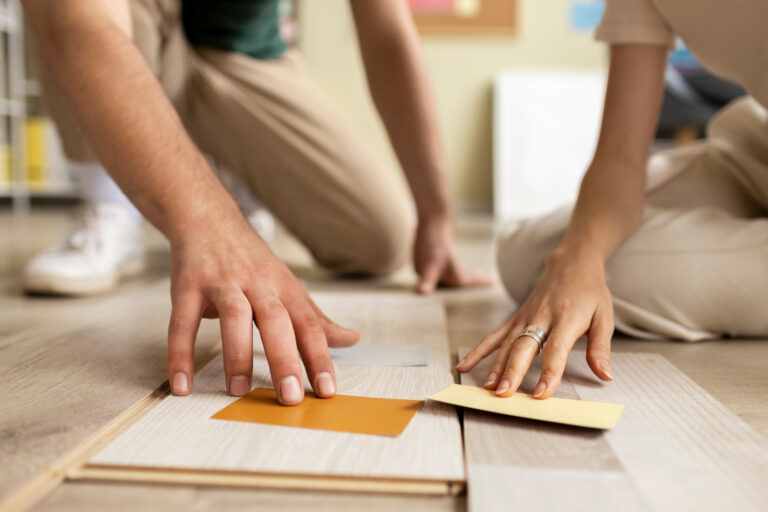 Vinyl flooring installation in Cleveland Heights Ohio
